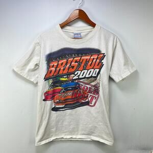 Vintage NASCAR Bristol 2000 Racing T Shirt Medium